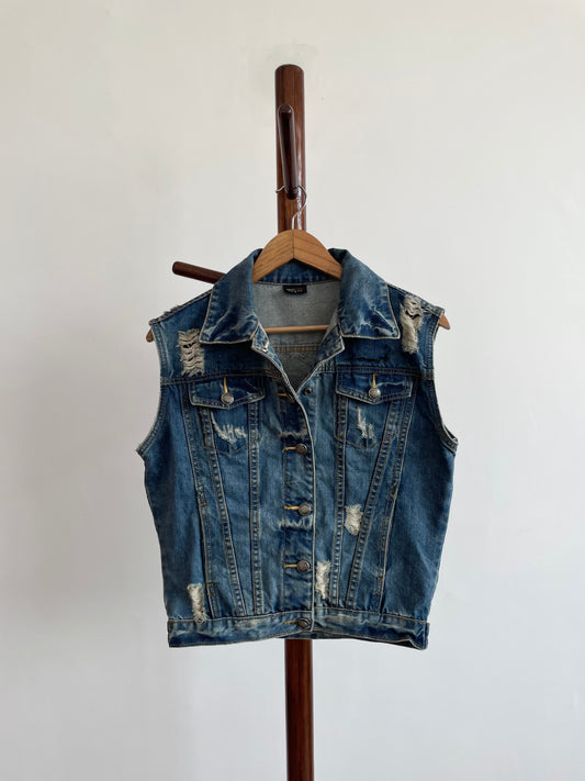 Denim Vest-Chest 38