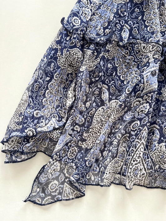 Asymmetric Vintage Skirt-Waist 30 to 36