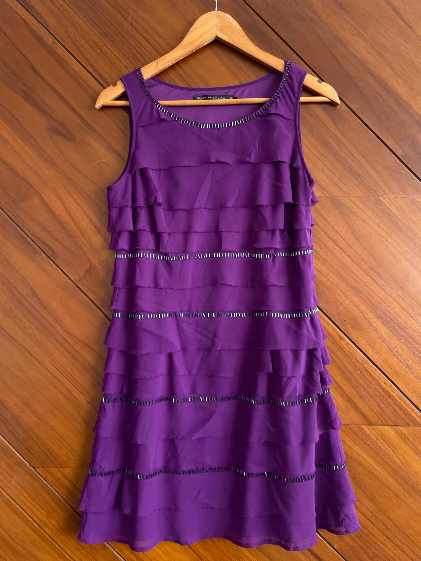 Y2k Ruffle Dress-Bust 34