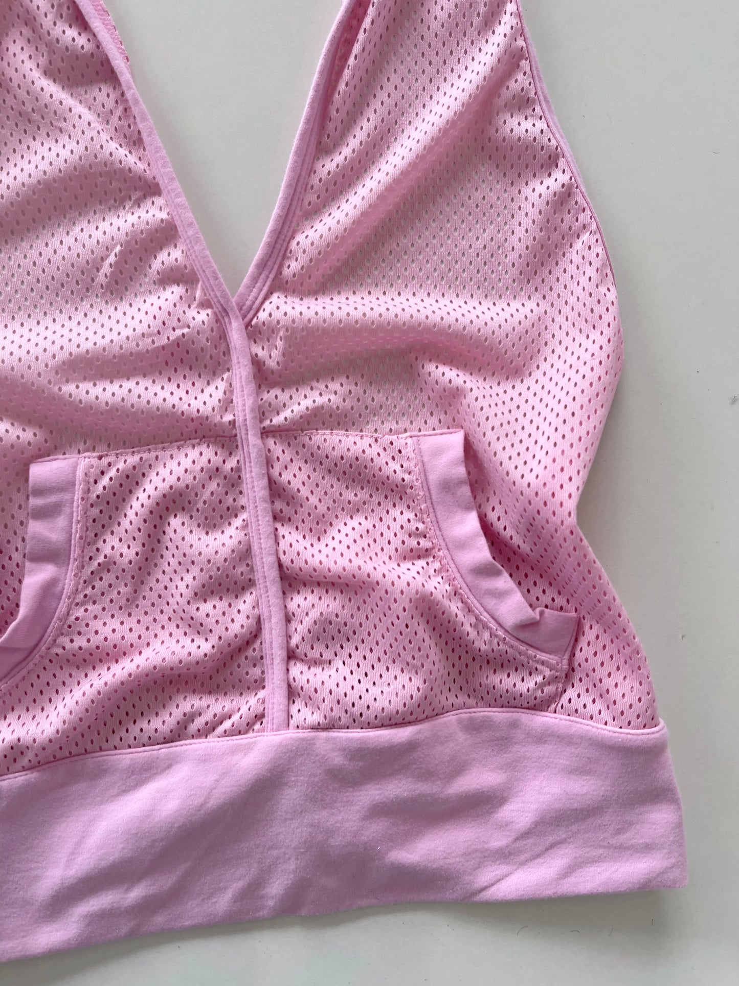 Pink Hooded Top-Bust 34 to 36