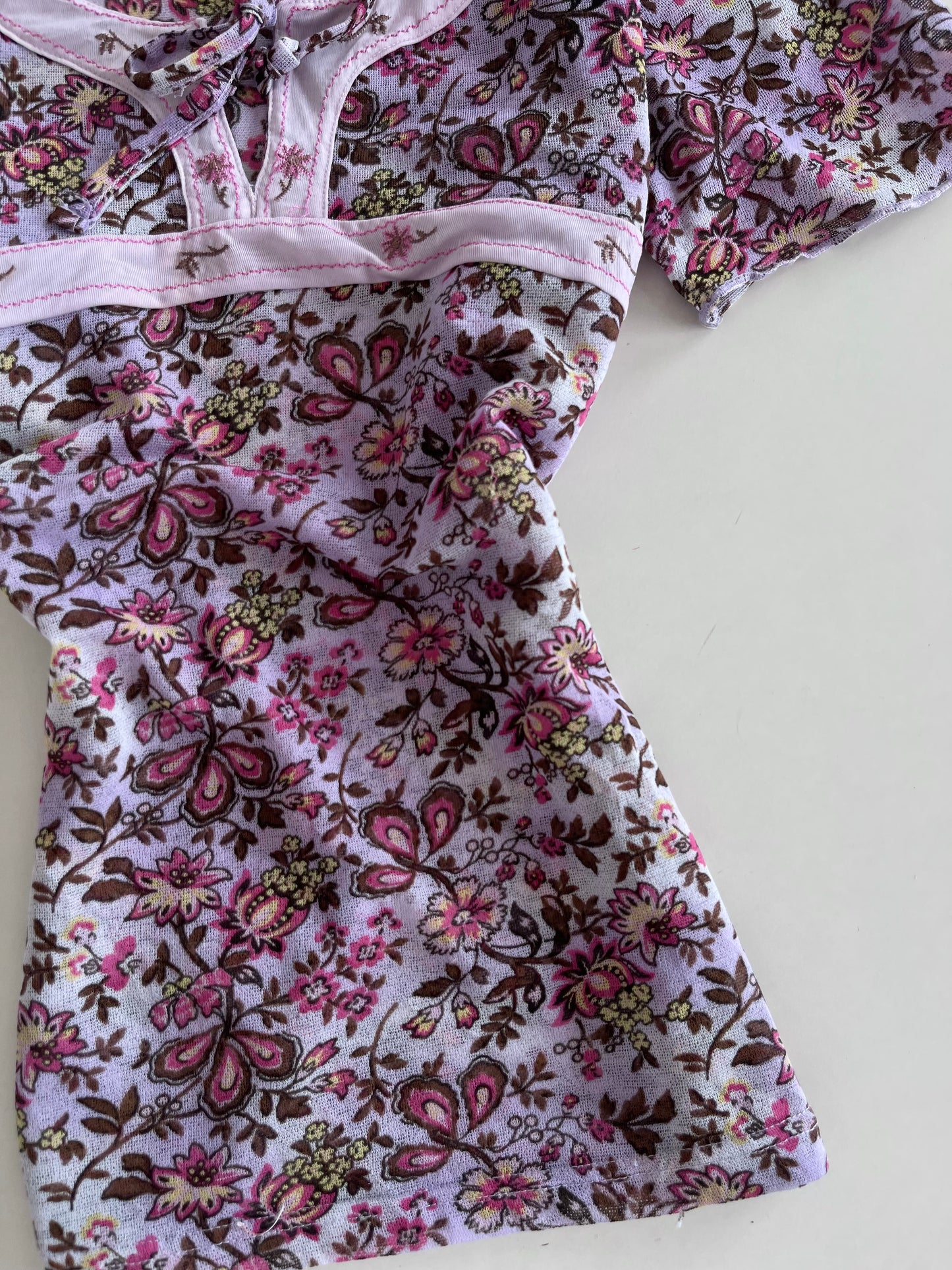 X-Mail Sheer Vintage Top-Bust 42 to 44