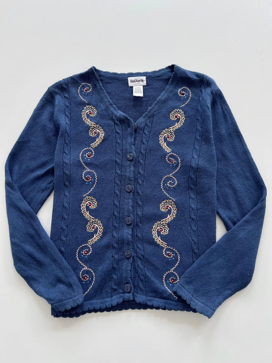 BonWorth Embroidered Sweater-Bust 44