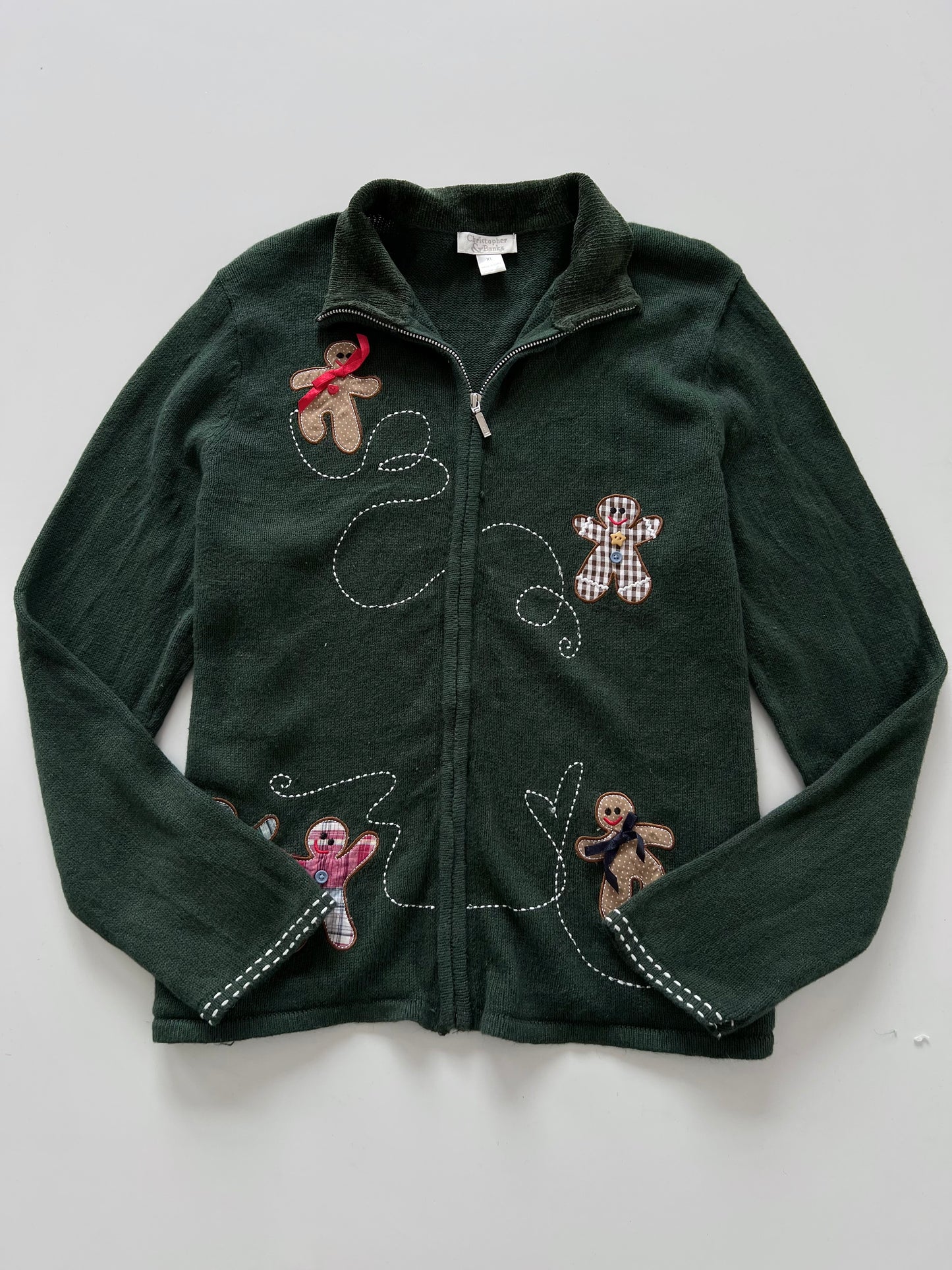 Christopher & Banks Christmas Sweater-Bust 42