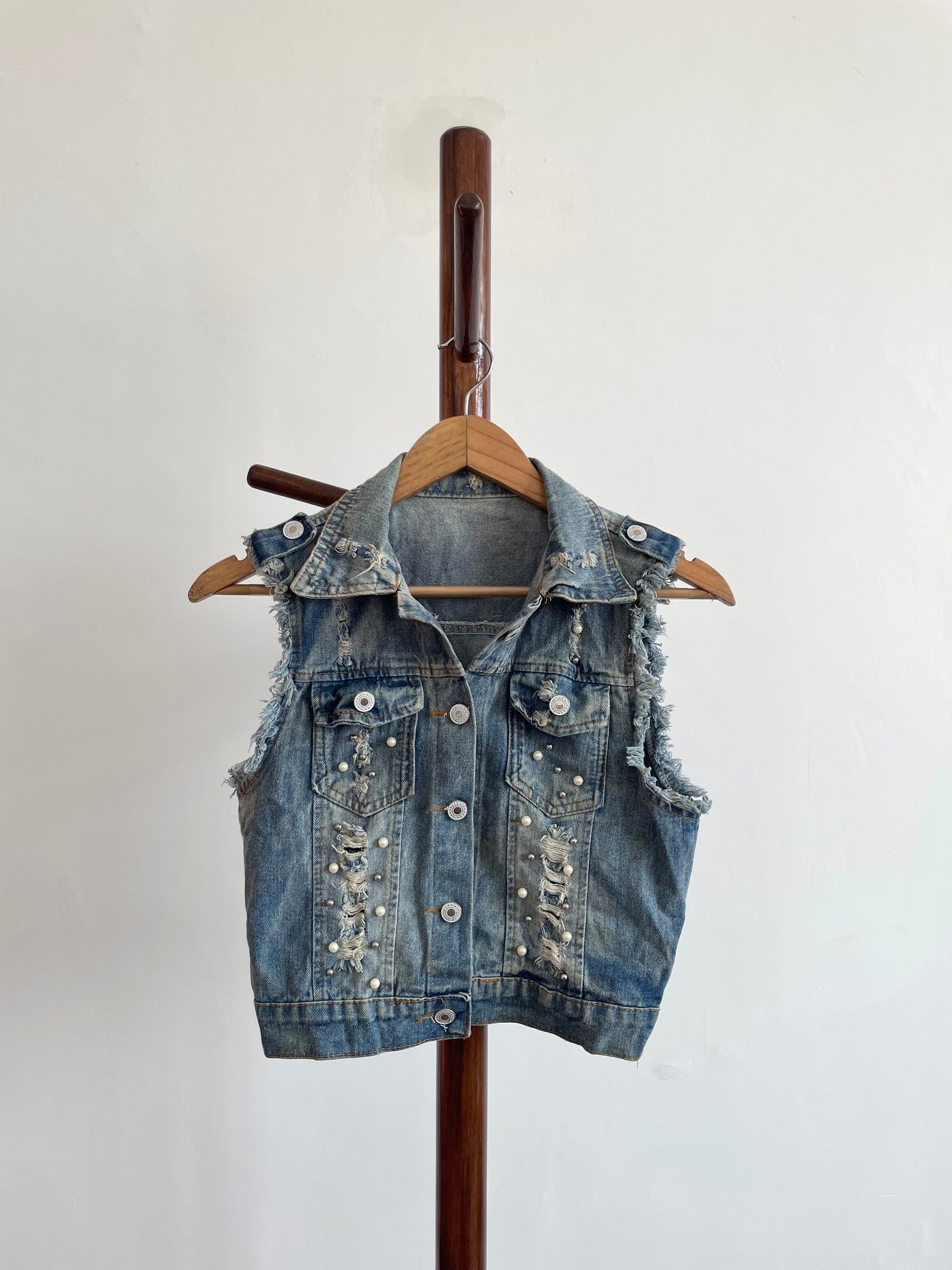 Denim Vest-Chest 32