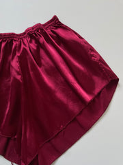 Satin Lounge Shorts-Waist 20 to 26