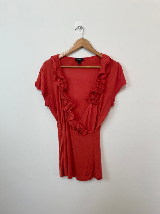 Izbyer Ruffle Top-Bust 38 to 42