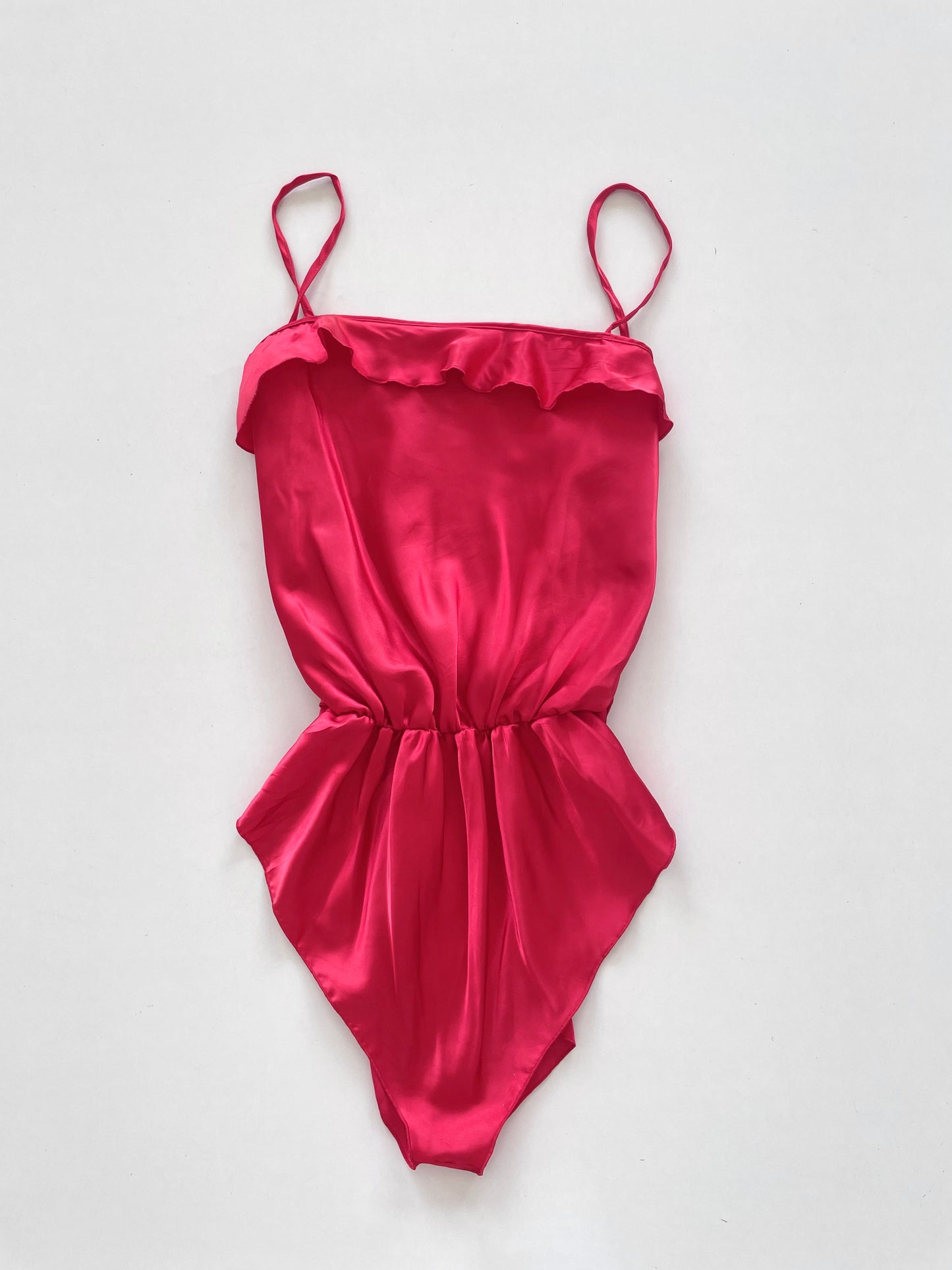 Red Bodysuit -Bust 40 to 42