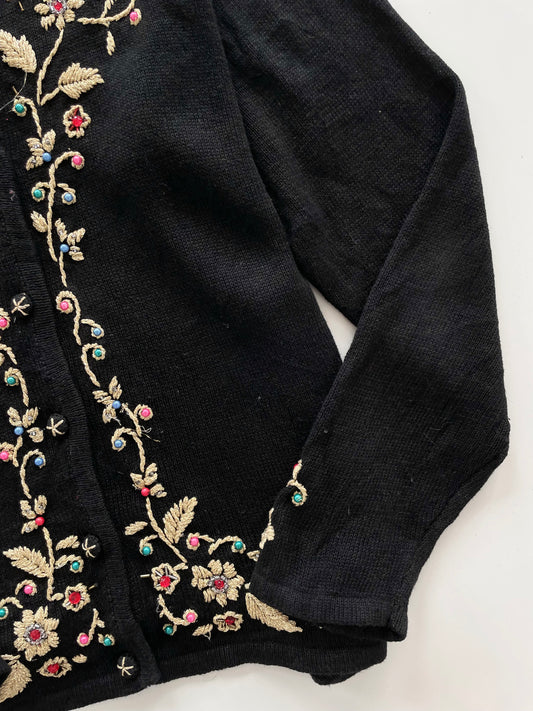 Arriviste Embroidered Sweater-Bust 48