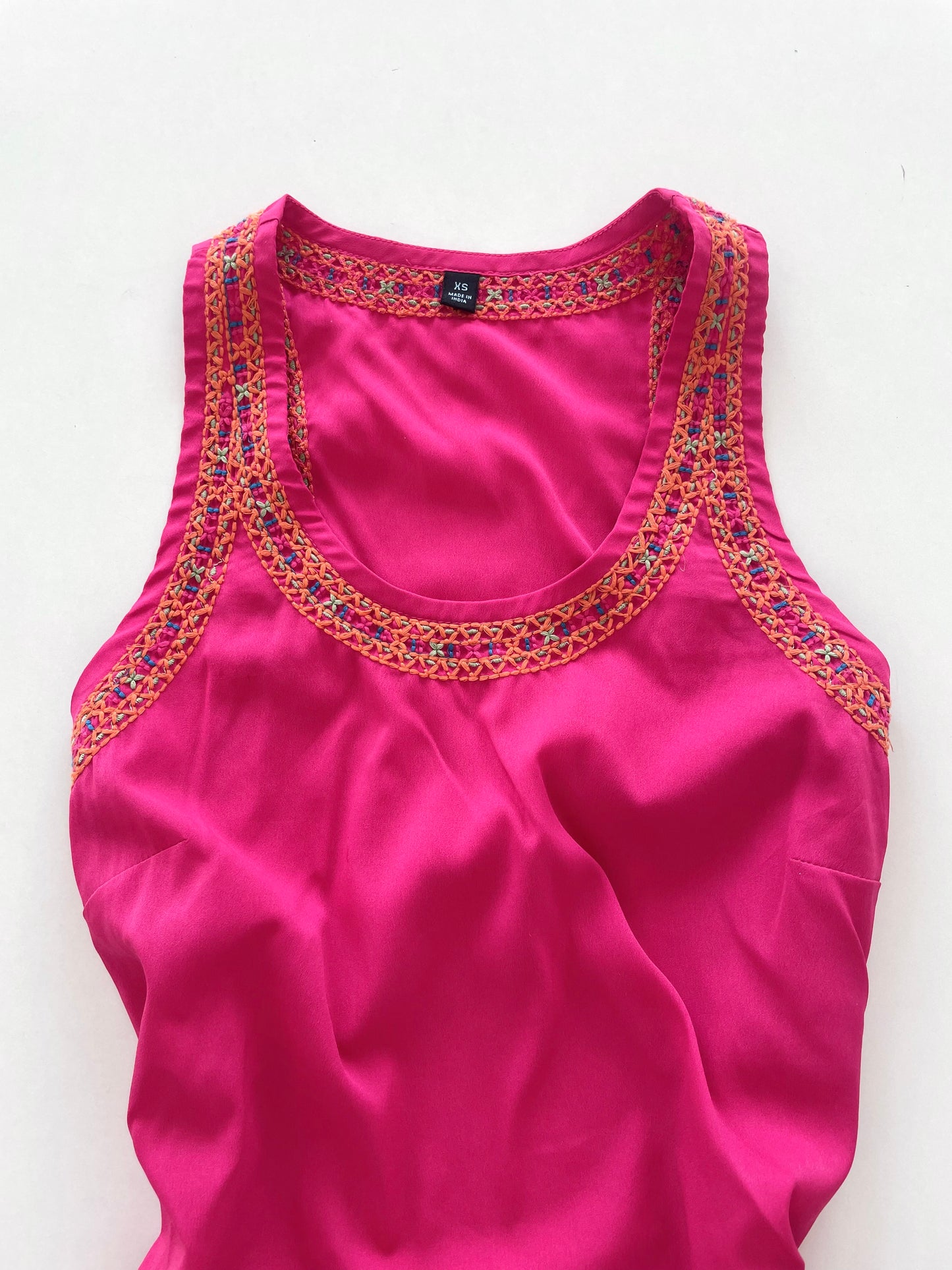 Embroidered Top-Bust 32