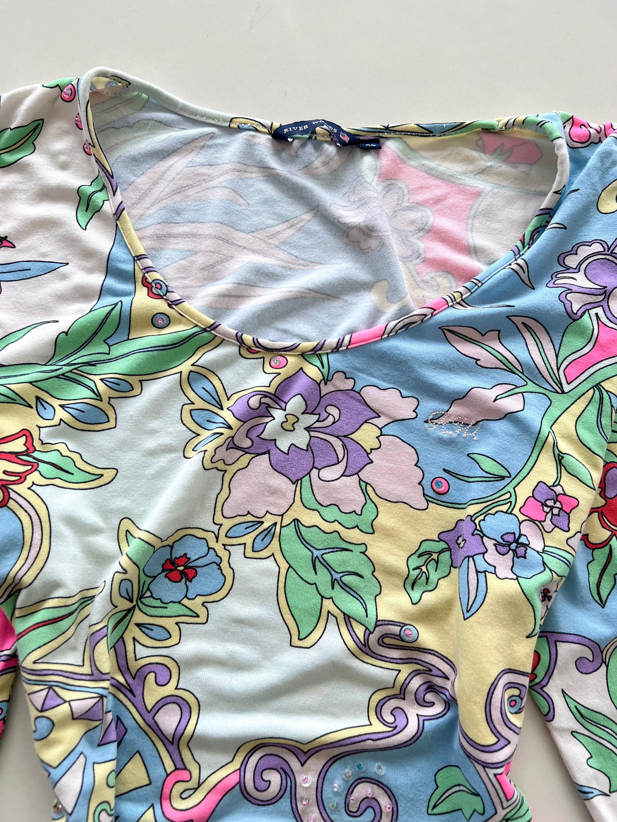 River Woods Y2k Top-Bust 38