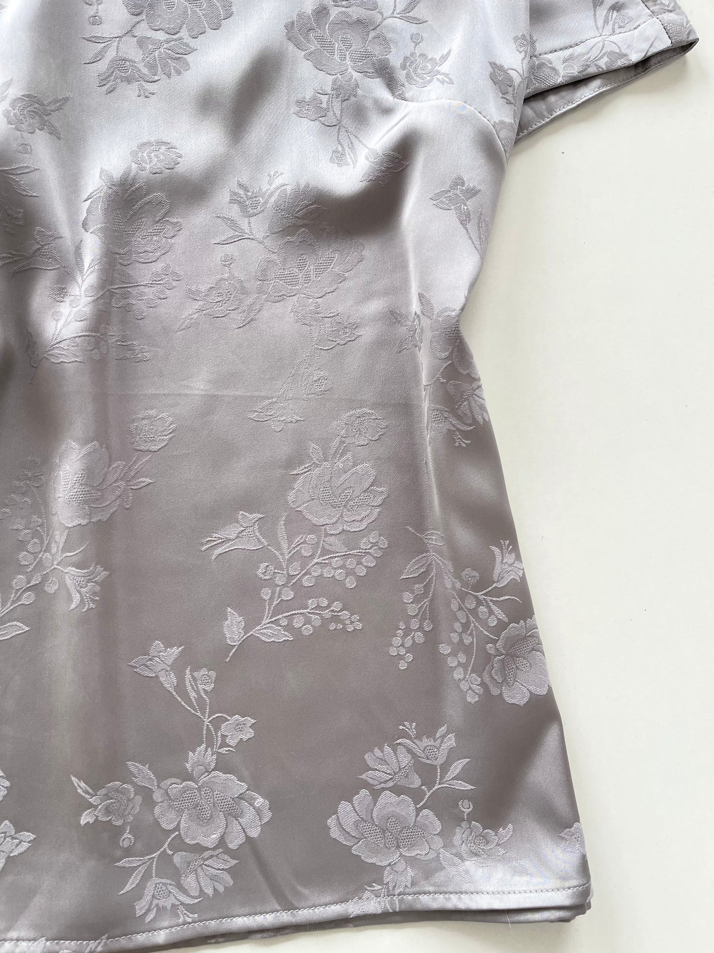 Satin Qipao Top-Bust 38
