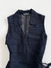 Place Royal Sheer Wraparound Top-Bust 32 to 34