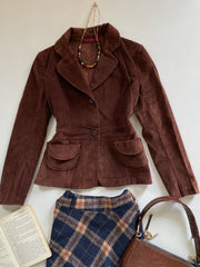 Corduroy Blazer-Bust 34