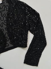 Styleworks Embroidered Sequin Top-Bust 38