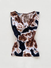 Cowl Neck Top-Bust 36 to 38