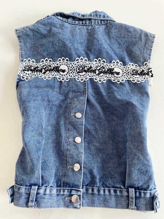 Denim Top-Bust 40