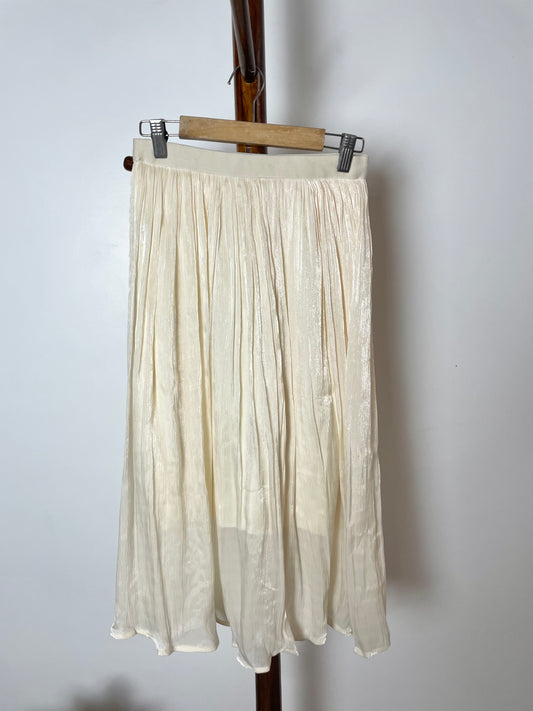 Organza Metallic Skirt-Waist 28 to 34