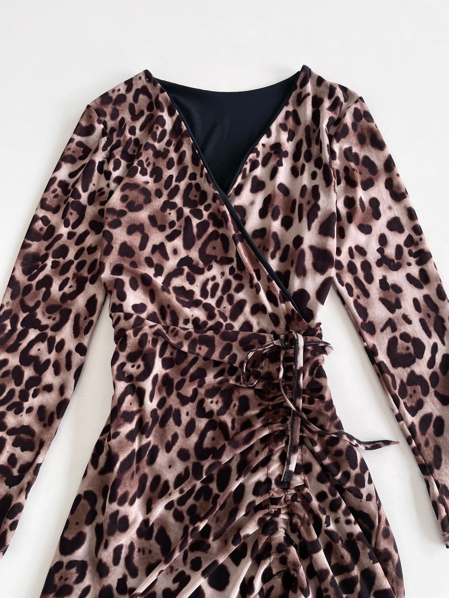 Animal Print Y2k Dress-Bust 34 to 36