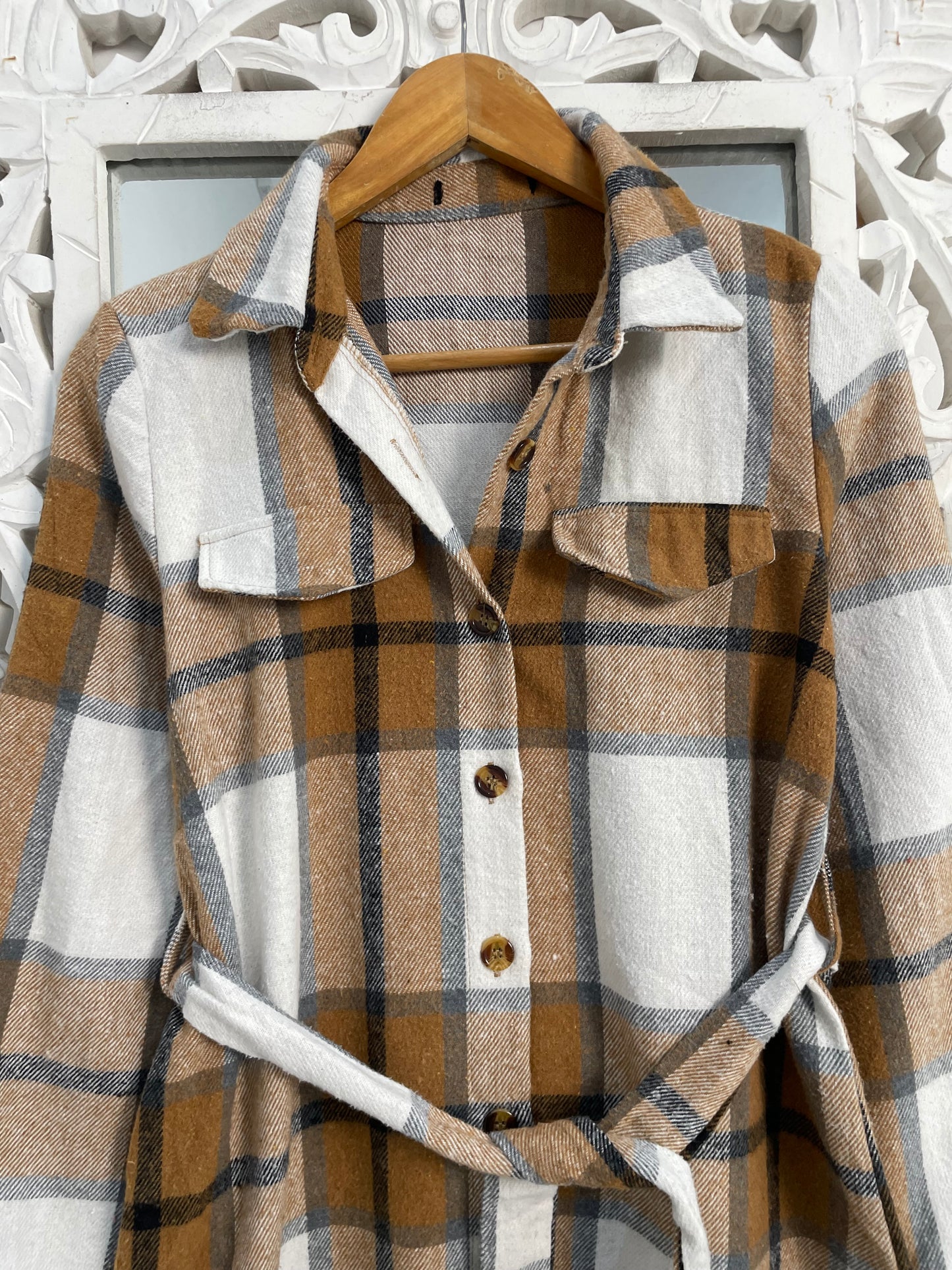 Super Thick Shacket/Dress-Chest 36