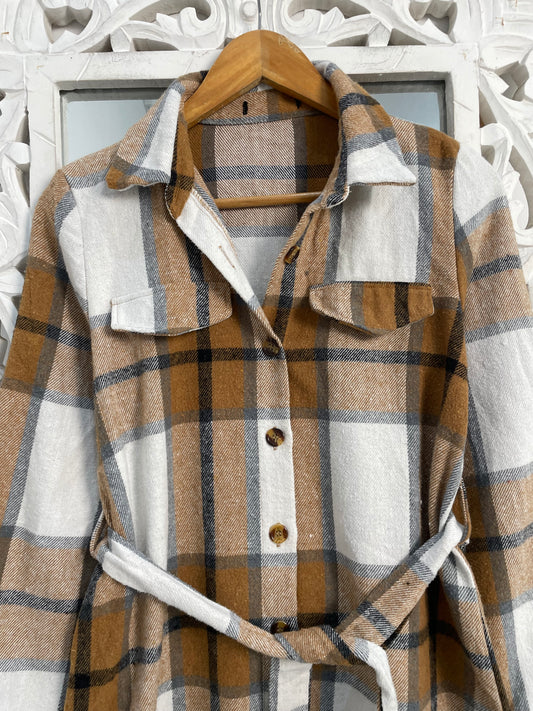 Super Thick Shacket/Dress-Chest 36