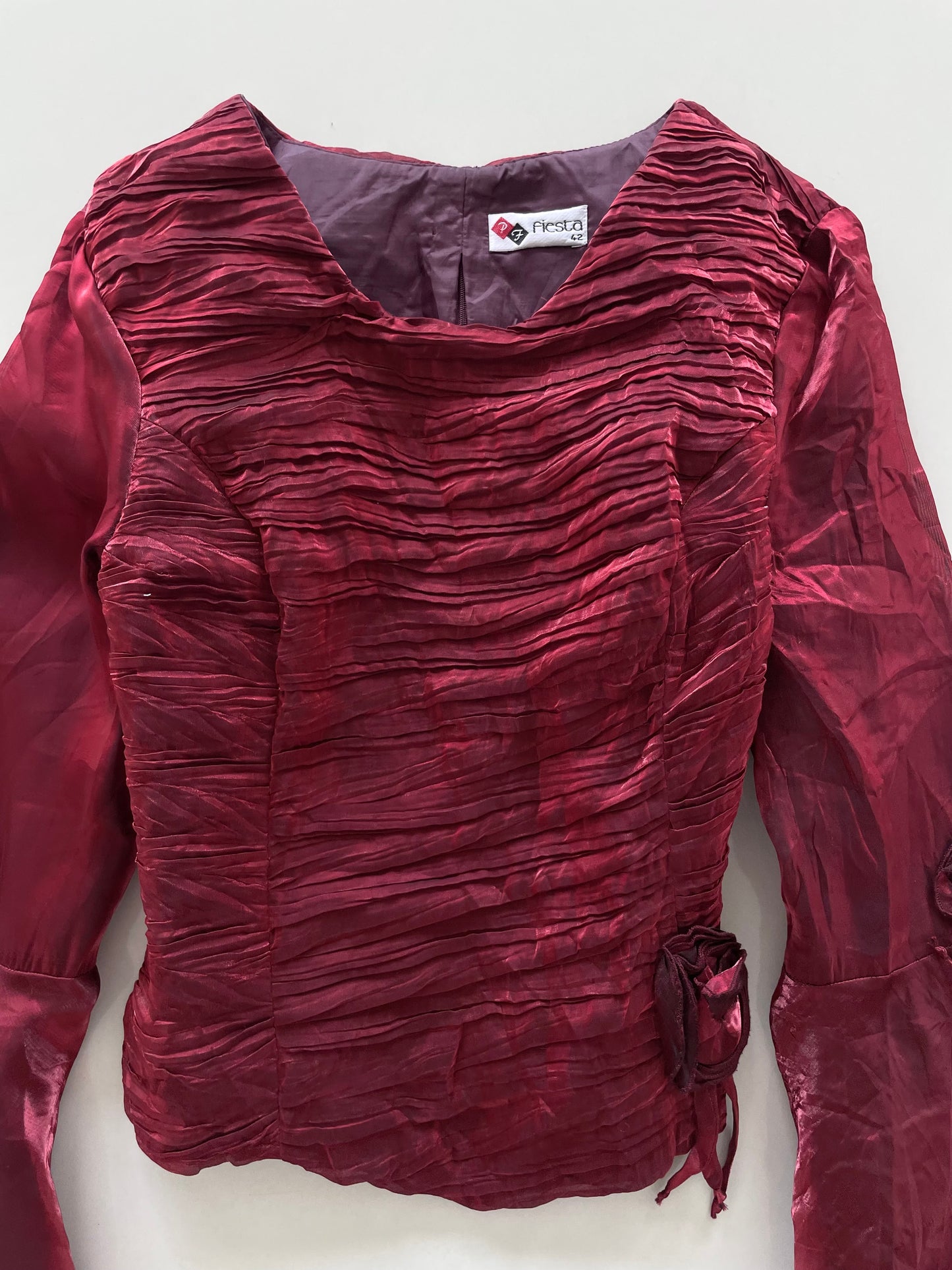 Fiesta Organza Top-Bust 36