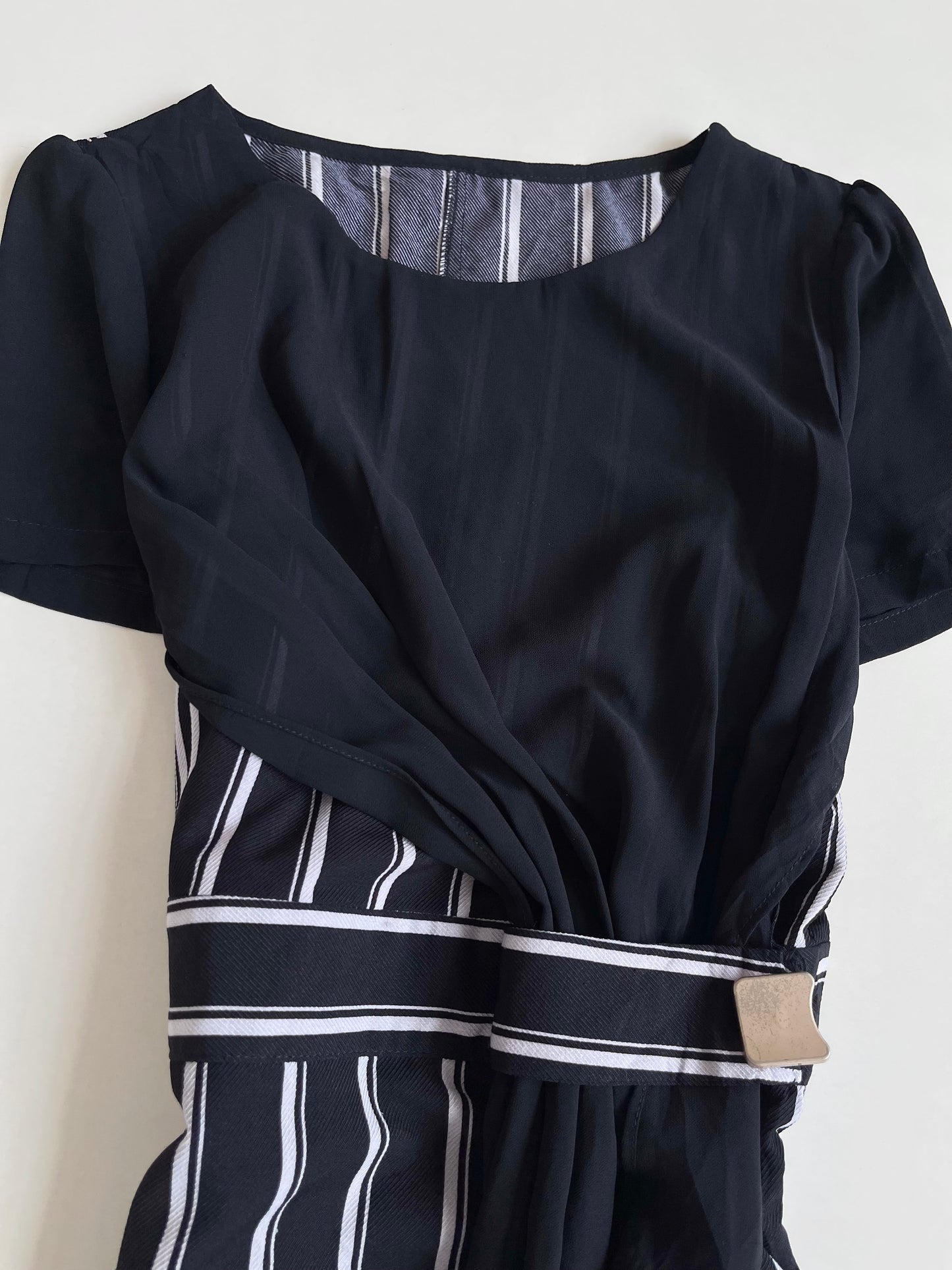 Striped Dress-Bust 32