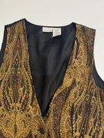 Load image into Gallery viewer, White Stag Jacquard Waistcoat-Bust 42
