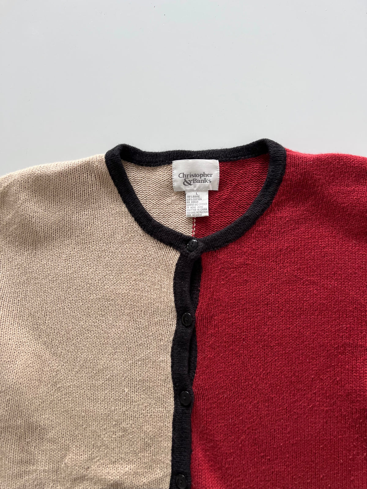 Christopher&Banks Embroidered Sweater-Bust 48