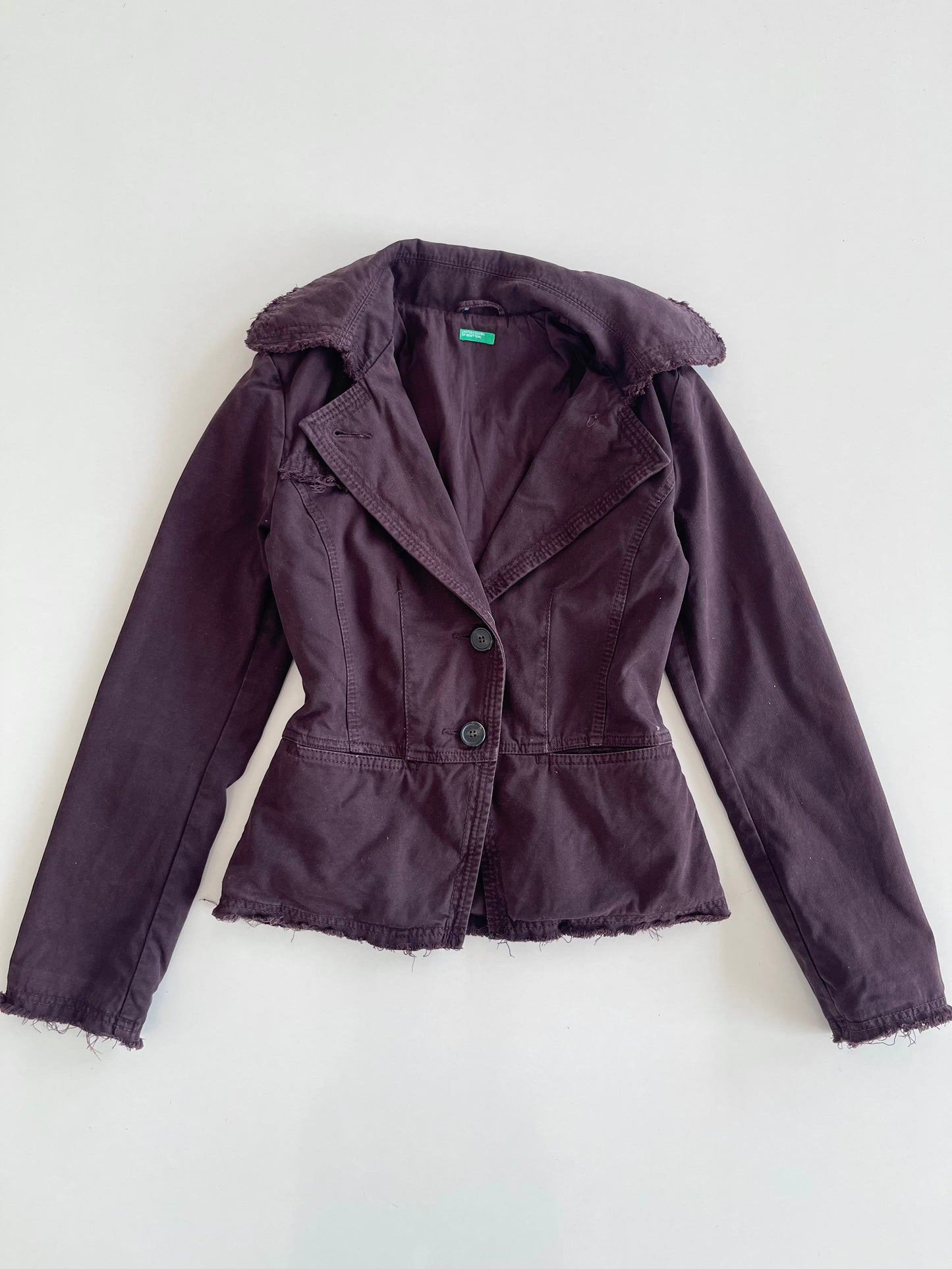 United Colours of Benetton Denim Jacket-Bust 36