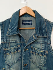 Bangbang Denim Vest-Bust 36