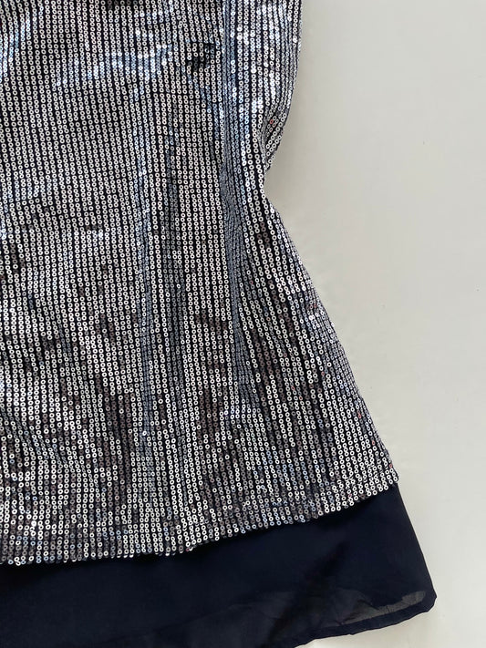 Sequin Top-Bust 42
