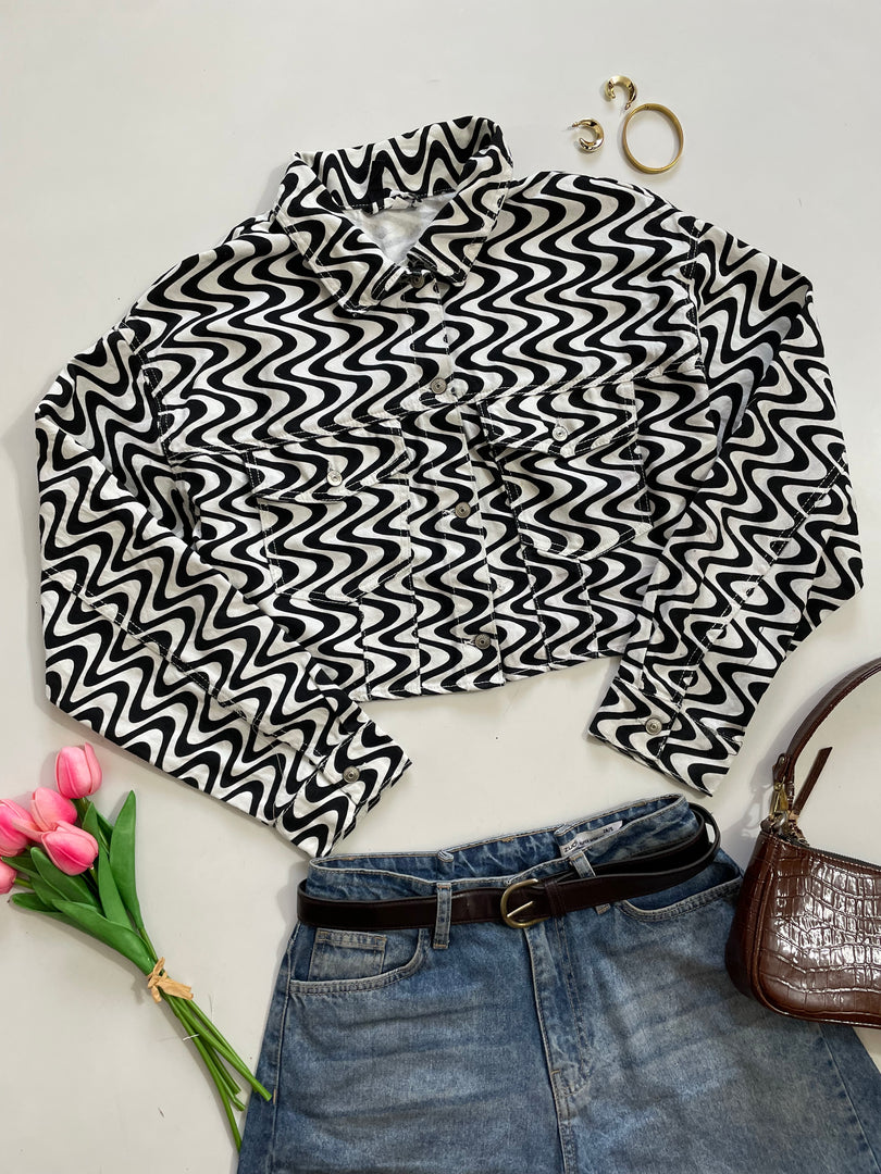 H&m Denim Jacket Bust 46