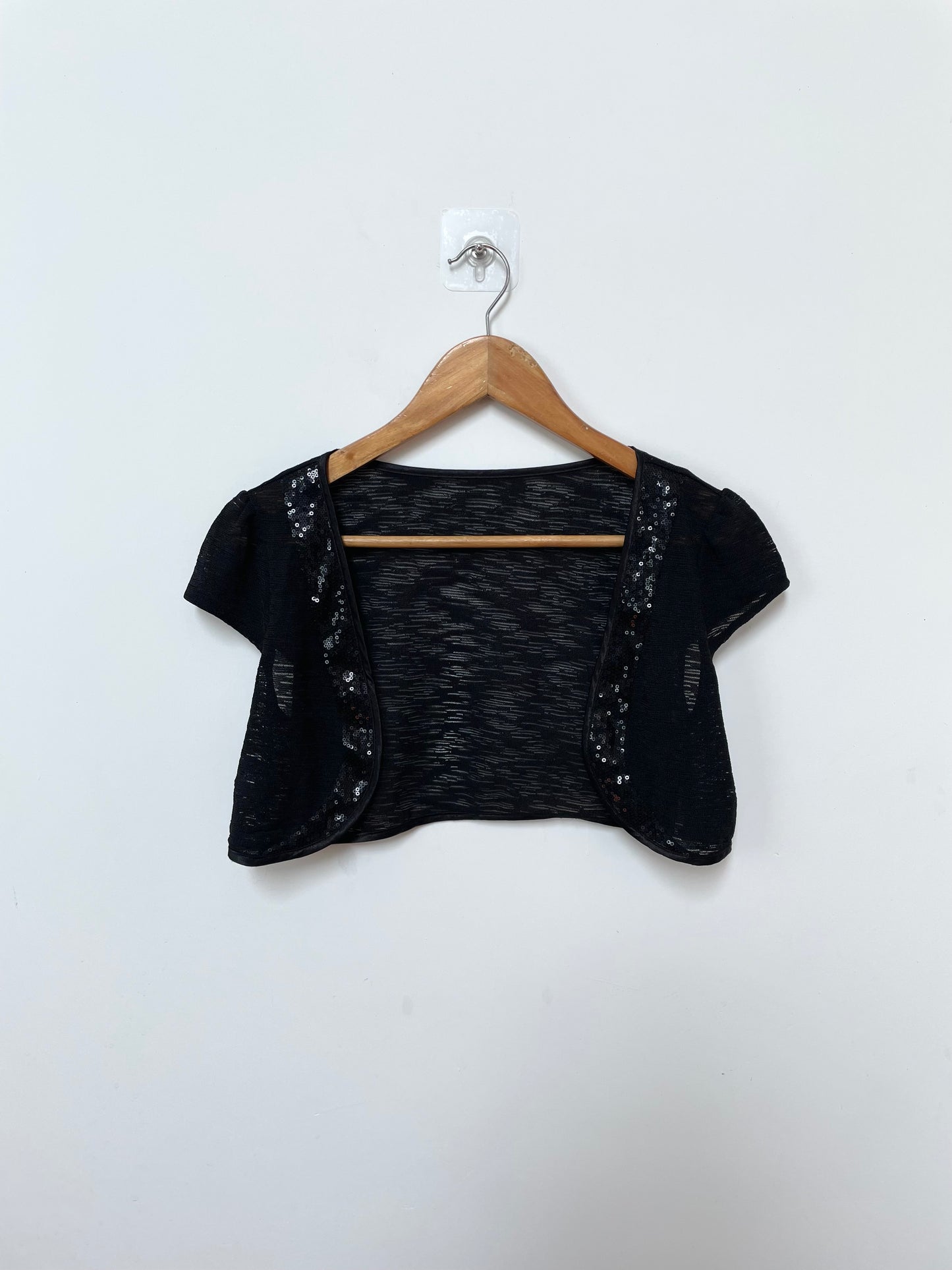 Lace Sequin Sheer Shrug-Bust 30 to 32