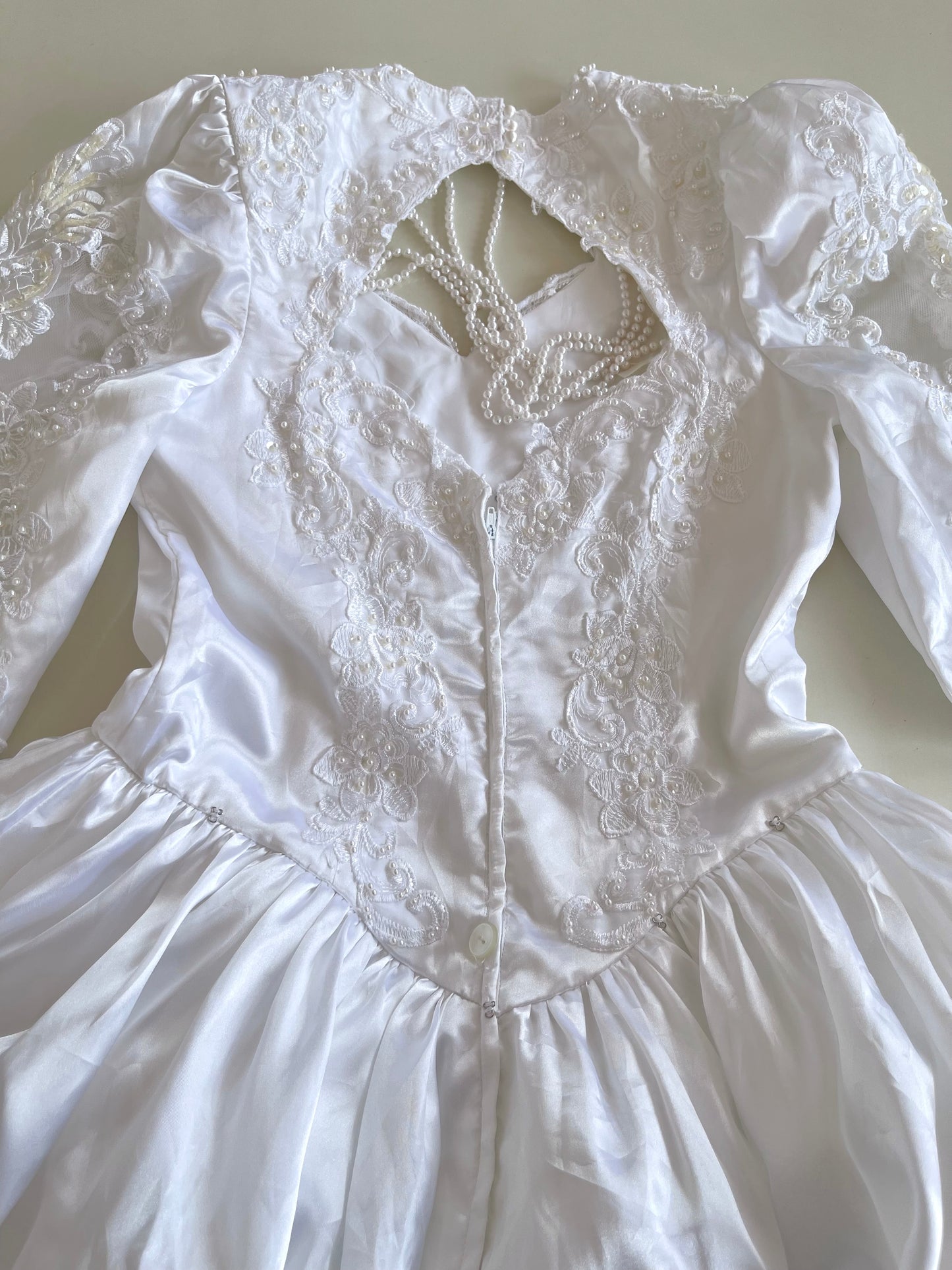 Heavily Embroidered Dress-Bust 36