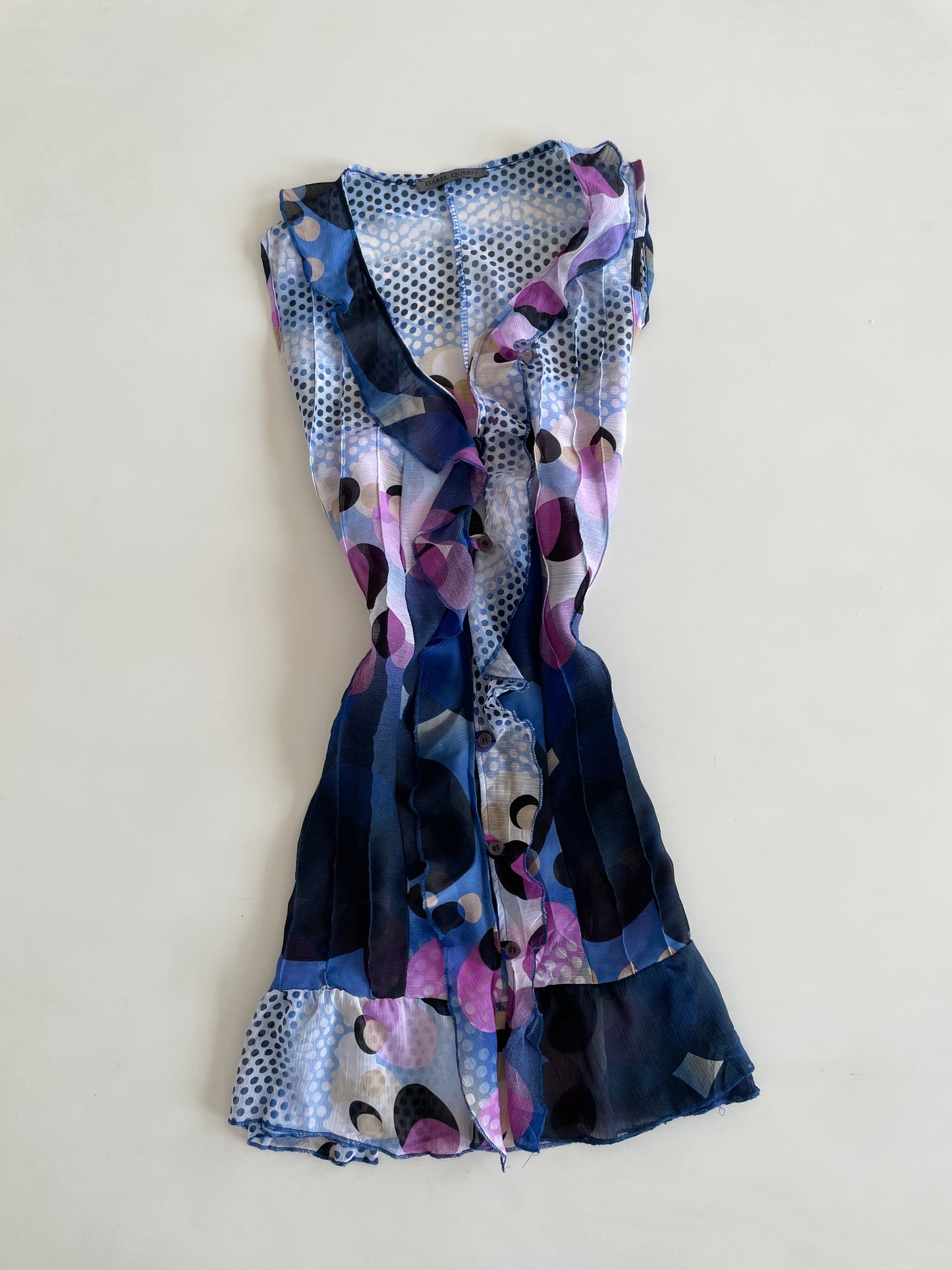Isabel Queen Vintage Sheer Dress-Bust 34