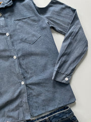 Powder Blue shirt-bust 34