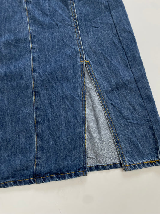 Long Denim Skirt-Waist 24