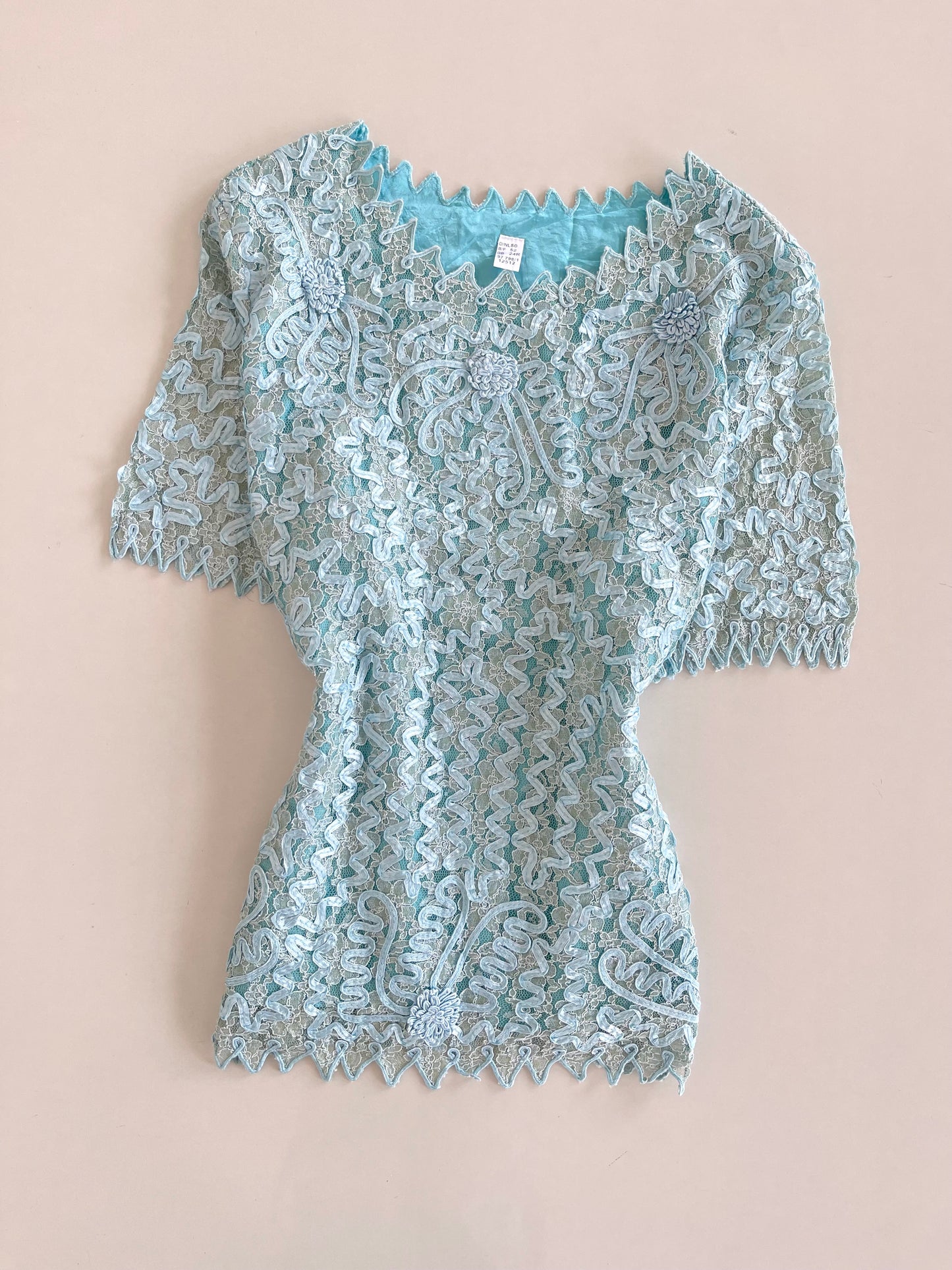 Vintage Lace Top-Bust 50