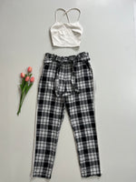 Load image into Gallery viewer, ASOS PLAID PANTS WAIST-30
