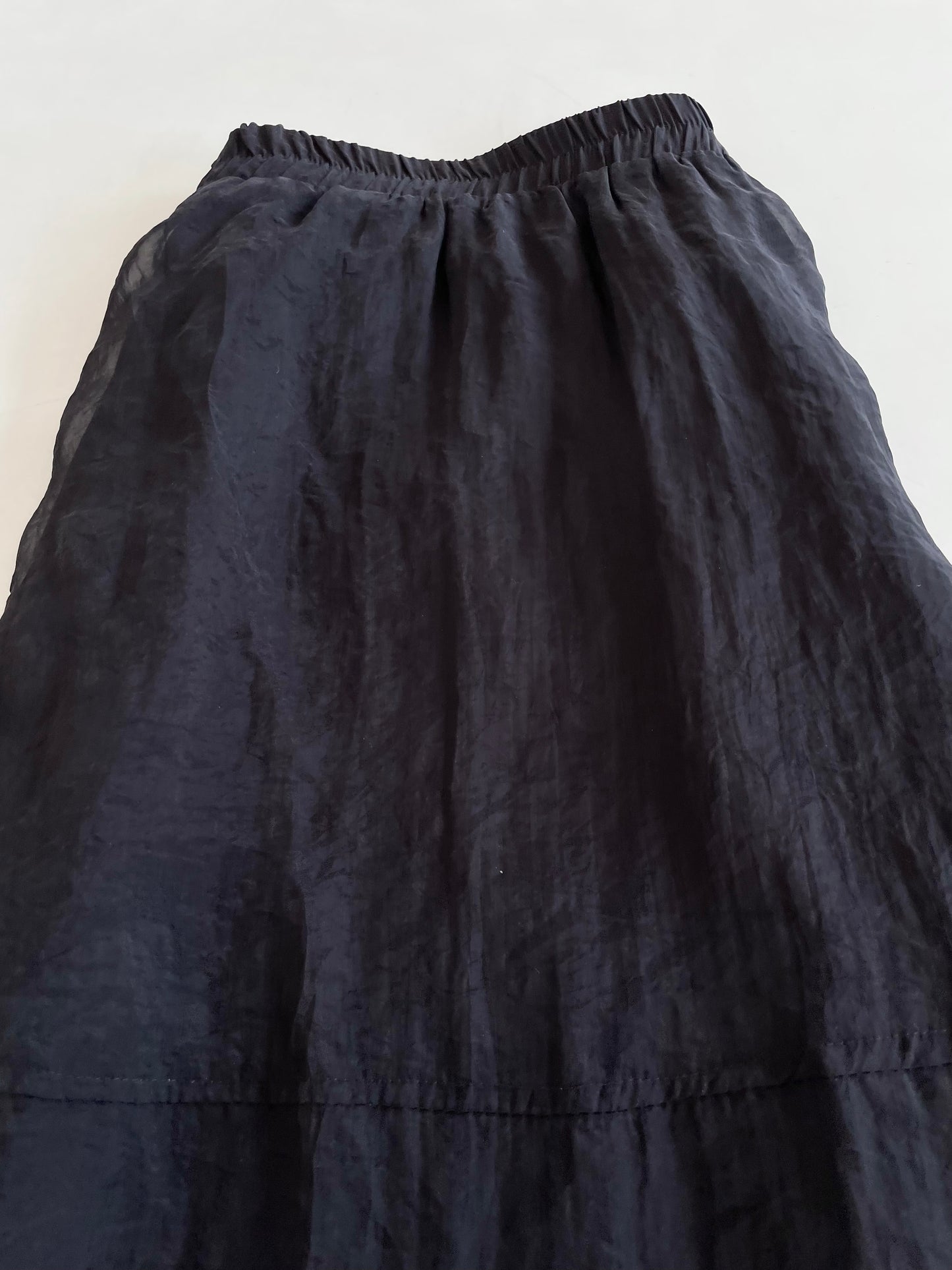 Solid Black Prairie Skirt-Waist 30 to 32