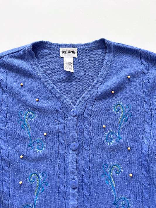 BonWorth Embroidered Sweater-Bust 50