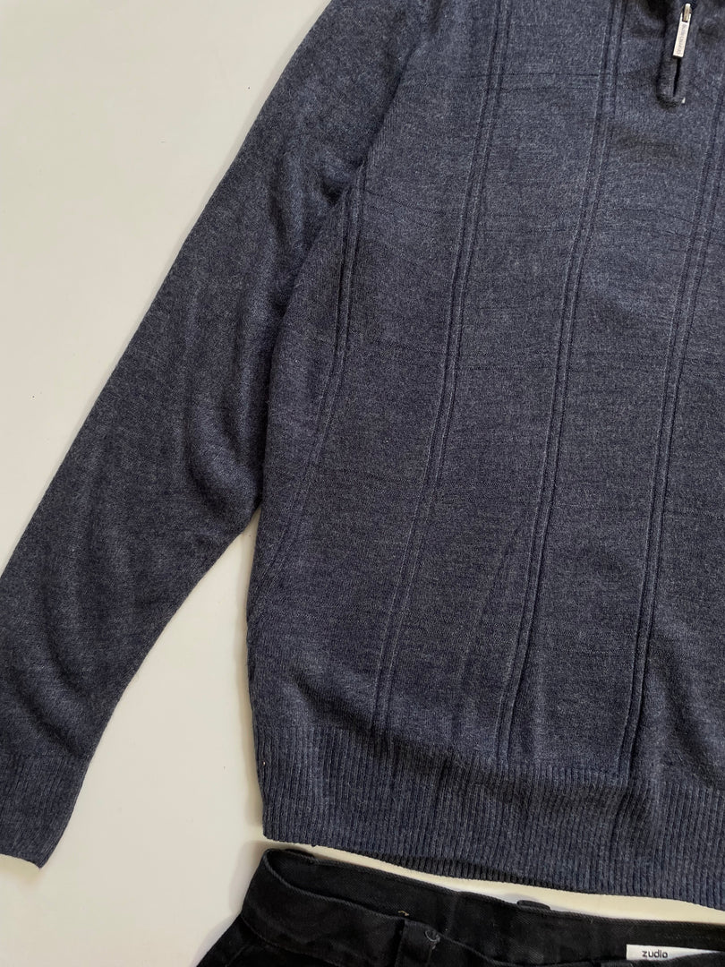 Half Zip Soft Sweater - Chest 42