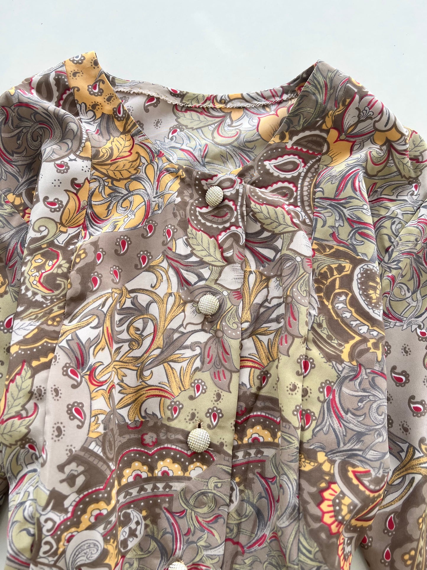 Paisley Vintage Shirt-Bust 40