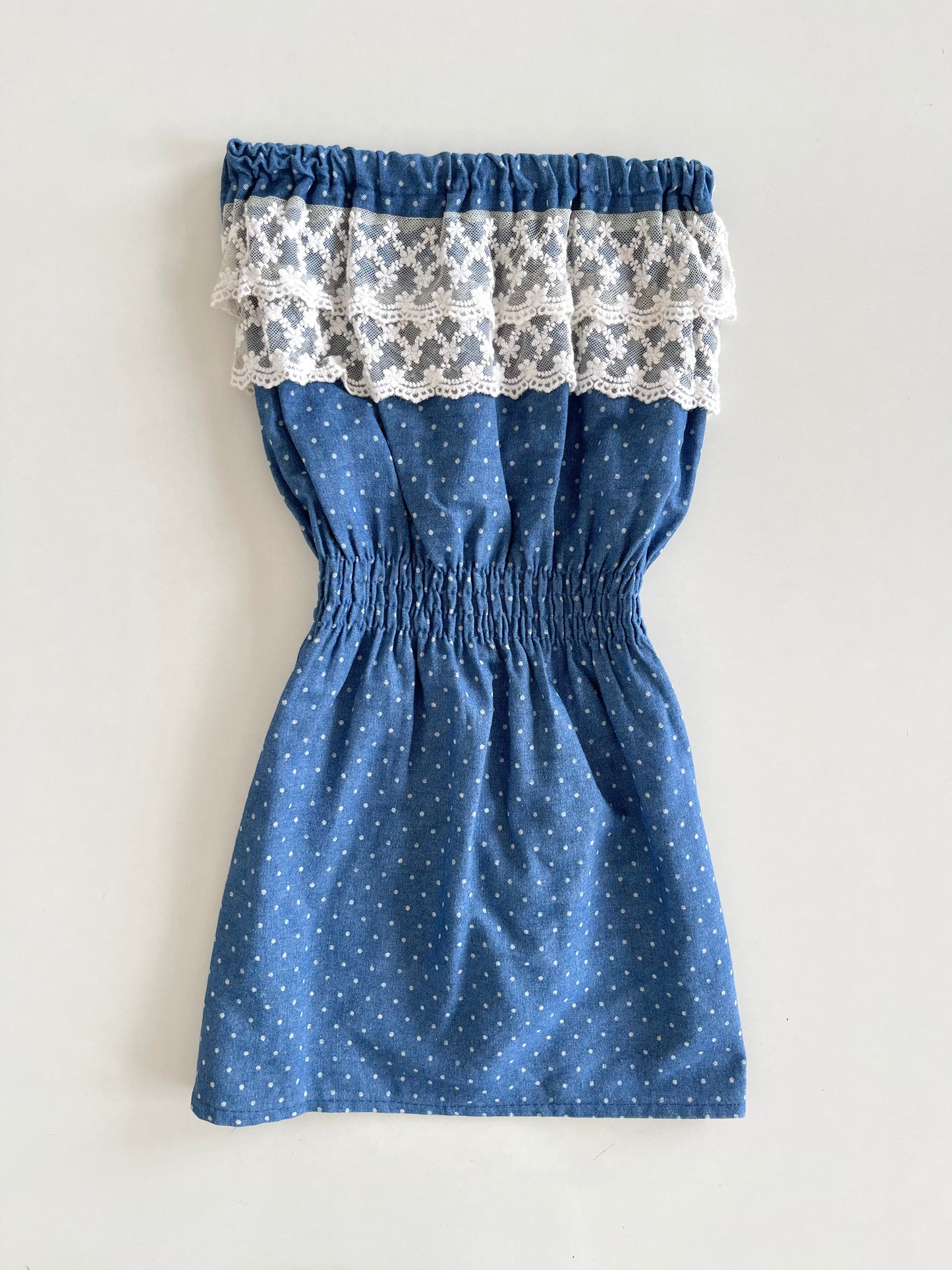 Lace & Polka Dress-Bust 34