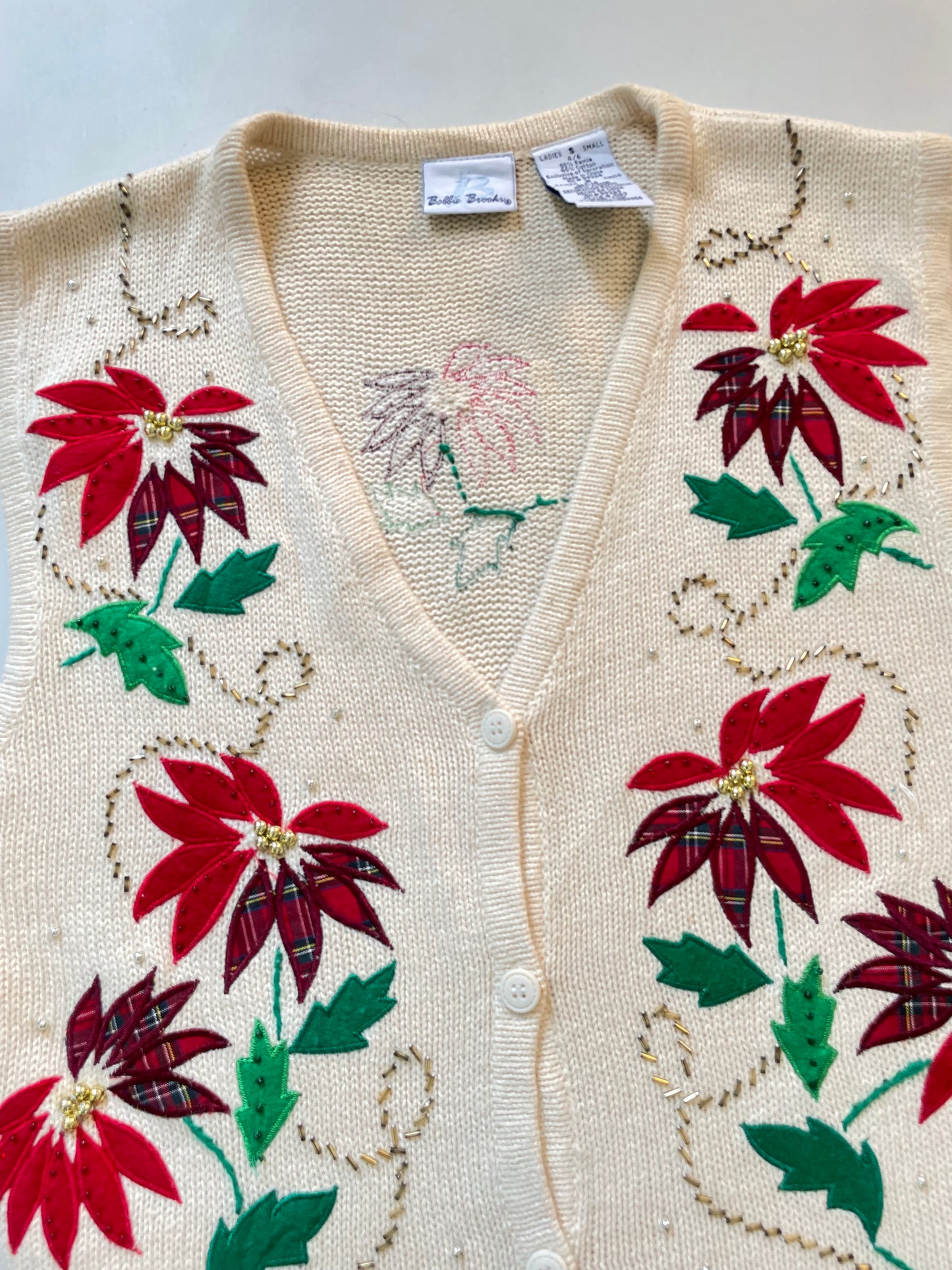 Bobbie Brooks Sweater Vest-Bust 36