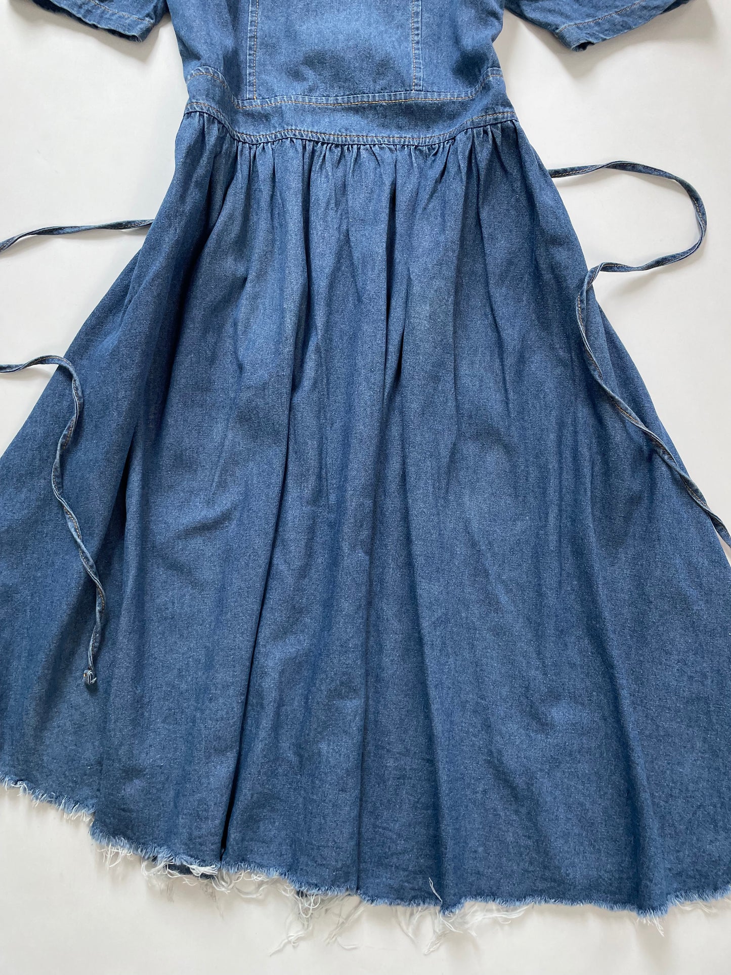 Studio White Denim Dress-Bust36