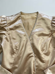 Rhinestone Blazer-Bust 38