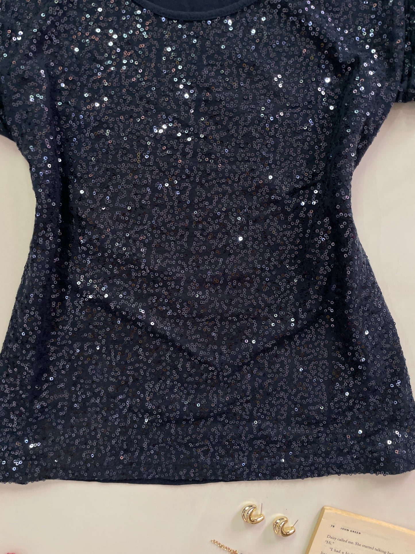 Kiara Sequin Top-Bust 40