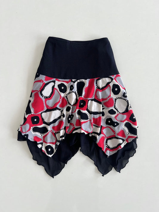 Jiatili Vintage Asymmetric Skirt-Waist 30 to 34