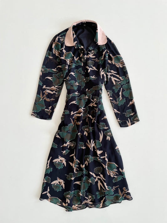 Forest Green Dress-Bust 38